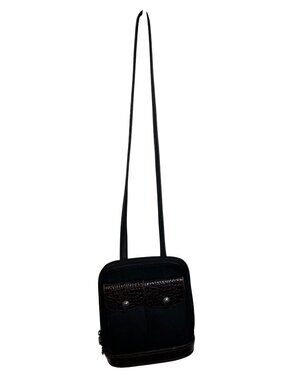 Brighton Croc Embossed Leather Crossbody